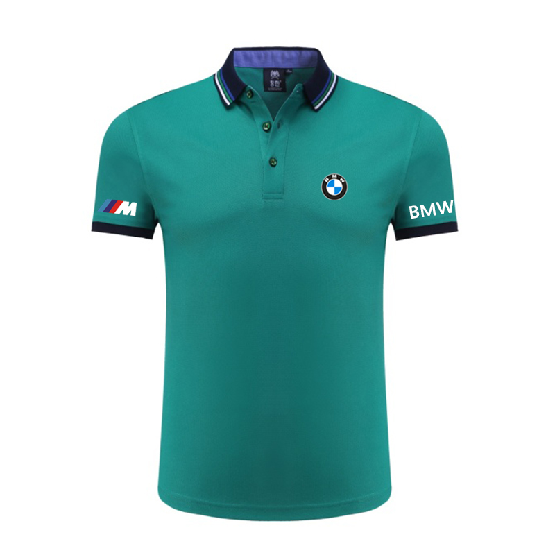 2022 Polo BMW Motorsport Col Contrasté Coton Homme Manche Courte